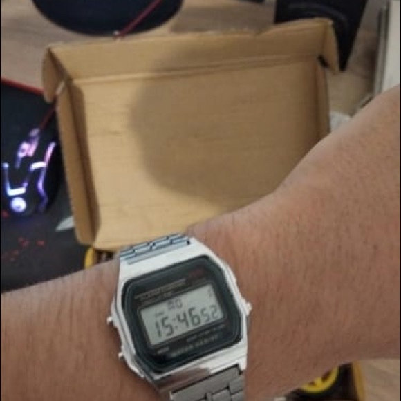 watch electronic digital manb unisex LED Digi - Picture 3 of 8